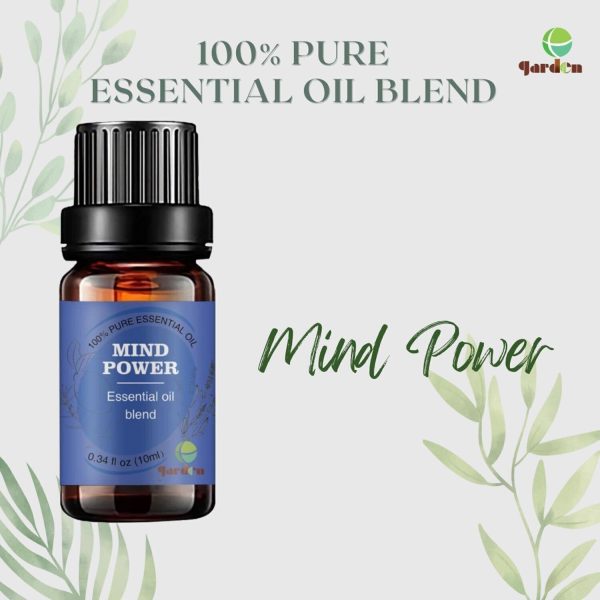 ttgarden 100% Pure Natural Aroma Essential Oil Blend 10ml - Mind Power  5ml Online Sale