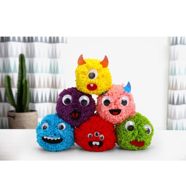 Tookyland  Pom - Pom Craft Kit - The Monster   26x7x20cm Online Sale