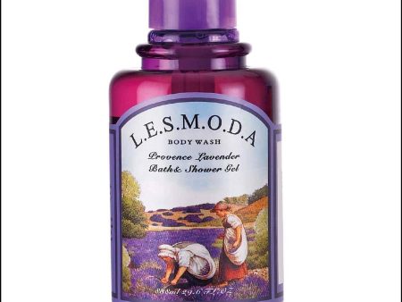 LESMODA Provence Lavender Bath & Shower Gel 838ml  Fixed Size Cheap