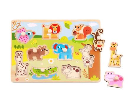 Tooky Toy Co Animal Puzzle  30x23x2cm Online Hot Sale