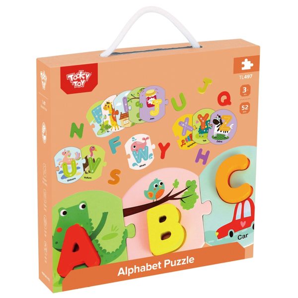 Tooky Toy Co Alphabet Puzzle  250x10x2cm Supply