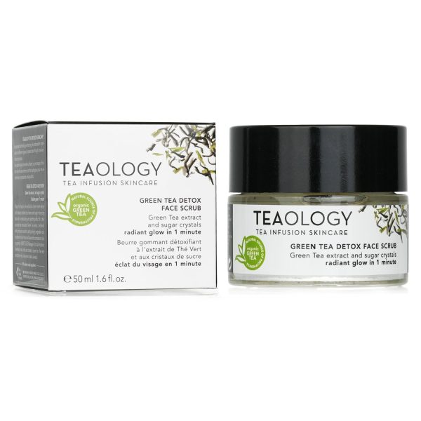 Teaology Green Tea Detox Face Scrub  50ml 1.6oz Hot on Sale