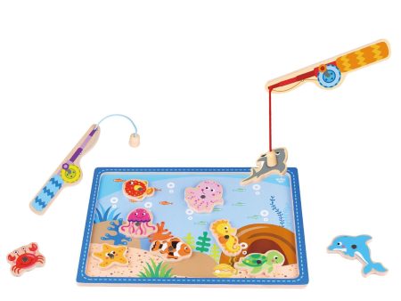 Tooky Toy Co Fishing Game  30x22x1cm Online Hot Sale