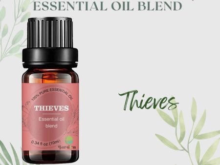 ttgarden 100% Pure Natural Aroma Essential Oil Blend 10ml - Thieves  5ml For Discount