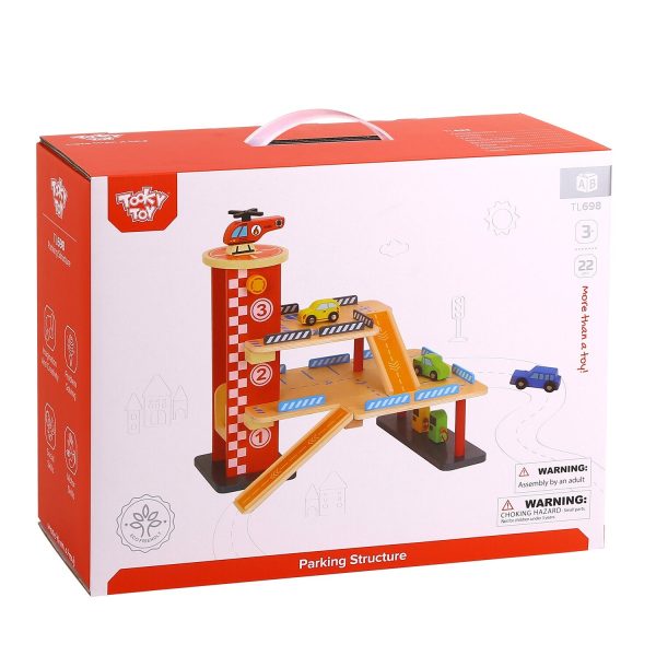 Tooky Toy Co Parking Structure  50x30x37cm For Sale