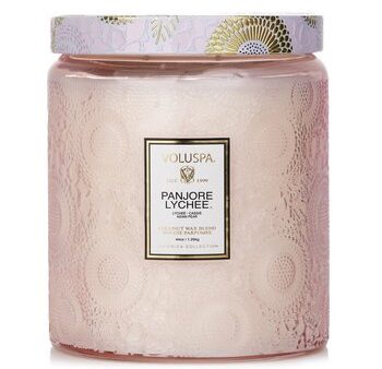 Voluspa Luxe Jar Candle - Panjore Lychee  44oz 1.25kg on Sale