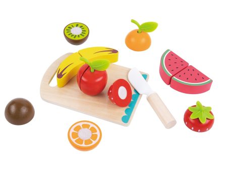 Tooky Toy Co Cutting Fruits  23x16x6cm For Discount