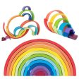 Tooky Toy Co Rainbow Stacker 12pcs  38x19x6cm Online Hot Sale