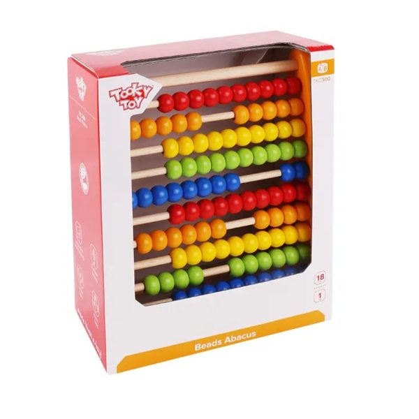 Tooky Toy Co Beads Abacus  25x12x32cm on Sale