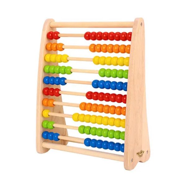 Tooky Toy Co Beads Abacus  25x12x32cm on Sale