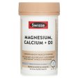 Swisse Swisse Ultiboost Magnesium Calcium + Vitamin D - 120 Tablets  120pcs Online now