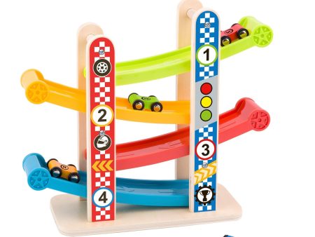 Tooky Toy Co Sliding Tower - Small  32x10x27cm Hot on Sale