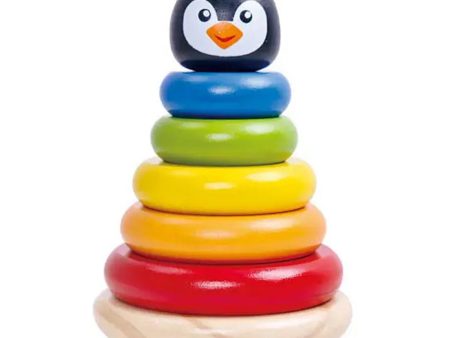 Tooky Toy Co Penguin Tower  12x12x18cm Online