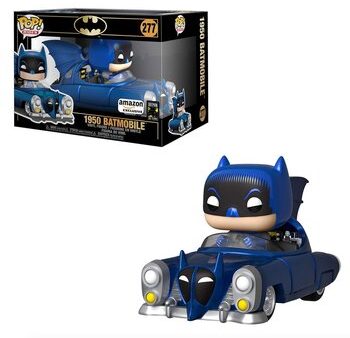 Funko Pop! Rides: Batman 80th-1950 Batmobile (MT) Toy Figures  19x24x18cm on Sale