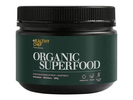 The Healthy Chef Organic Superfood Wild Berry 280g Cheap