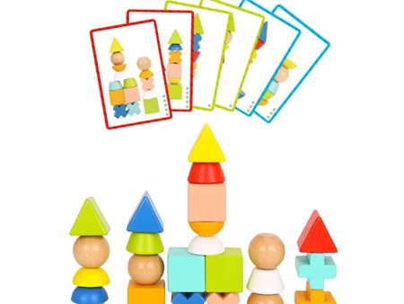 Tooky Toy Co Stacking Game  24x24x5cm on Sale