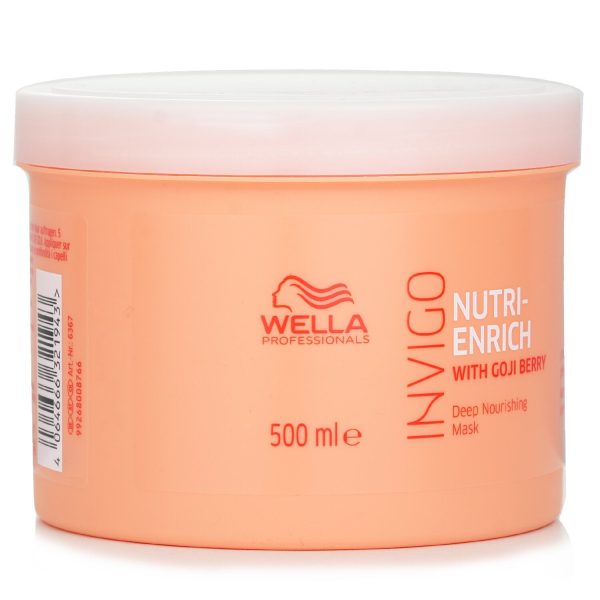 Wella Invigo Nutri Enrich With Goji Berry Deep Nourishing Mask  500ml 16.9oz Hot on Sale