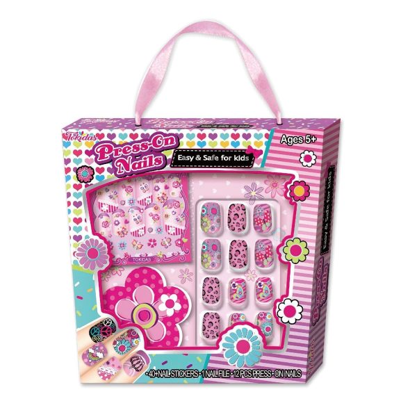 Tokidas Kids DIY Nail Art Set  14x14x2cm Discount