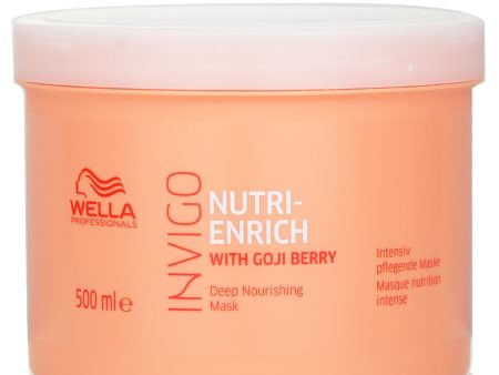 Wella Invigo Nutri Enrich With Goji Berry Deep Nourishing Mask  500ml 16.9oz Hot on Sale