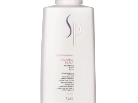 Wella SP Balance Scalp Shampoo (For Delicate Scalps)  1000ml on Sale