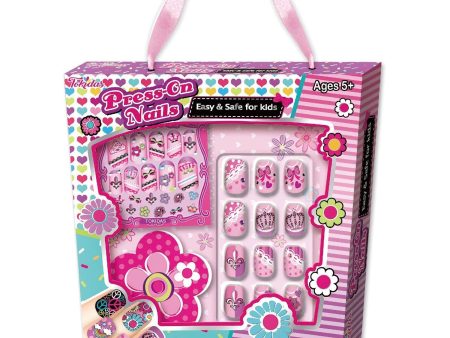 Tokidas Kids DIY Nail Art Set  14x14x2cm Discount