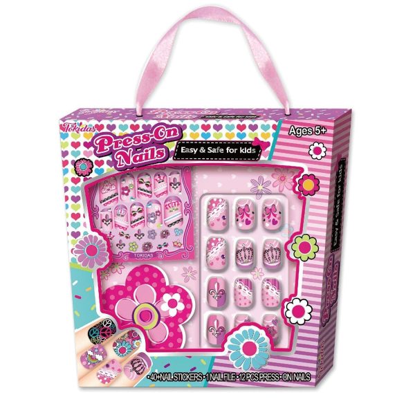 Tokidas Kids DIY Nail Art Set  14x14x2cm Discount