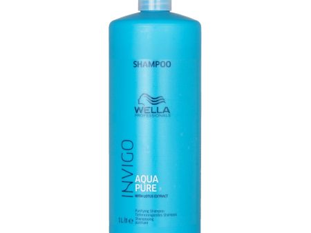 Wella Invigo Aqua Pure Purifying Shampoo  1000ml Online