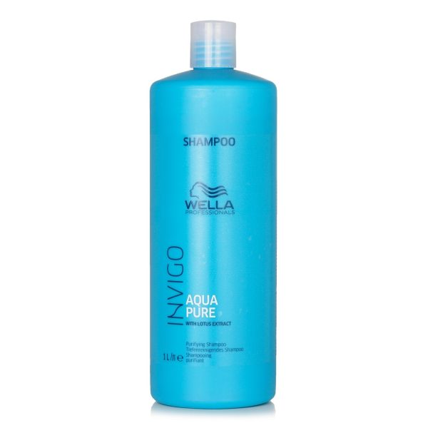 Wella Invigo Aqua Pure Purifying Shampoo  1000ml Online