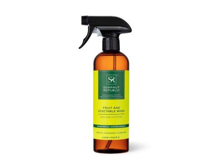 Soapnut Republic Fruit & Vegetable Wash (500ml)  size Online now