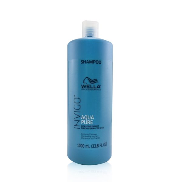 Wella Invigo Aqua Pure Purifying Shampoo  1000ml Online