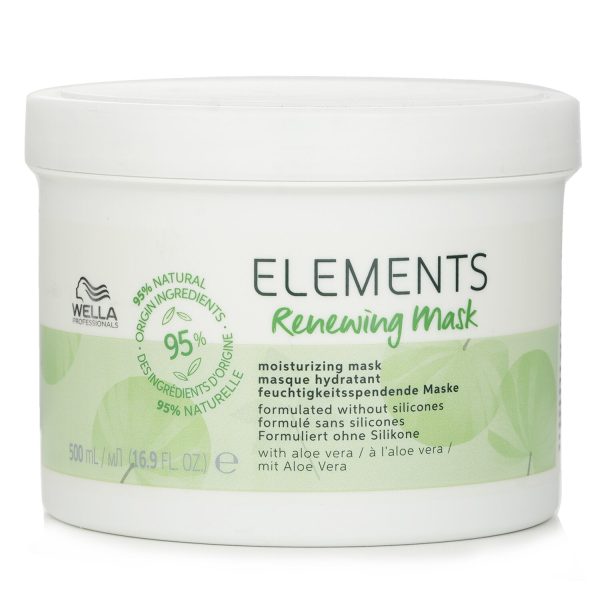 Wella Elements Renewing Mask  500ml 16.9oz Online Sale