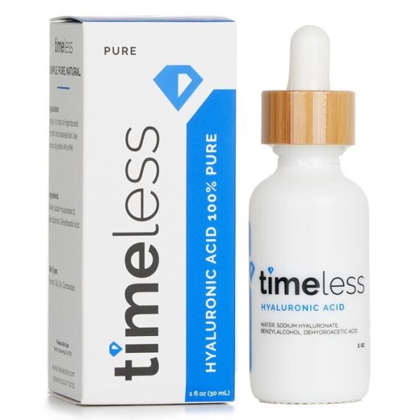 Timeless Skin Care Pure Hyaluronic Acid Serum 30ml 1oz Online now