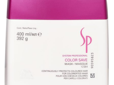 Wella SP Color Save Mask (For Coloured Hair)  400ml 392g Online Sale