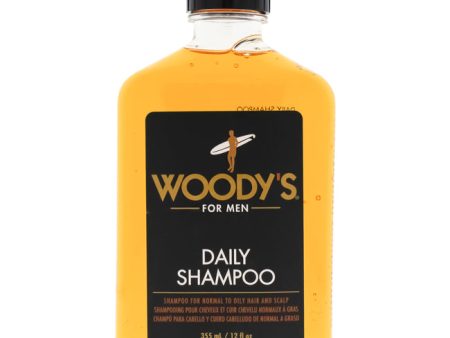 Woodys Daily Shampoo by Woodys for Men - 12 oz Shampoo Fashion