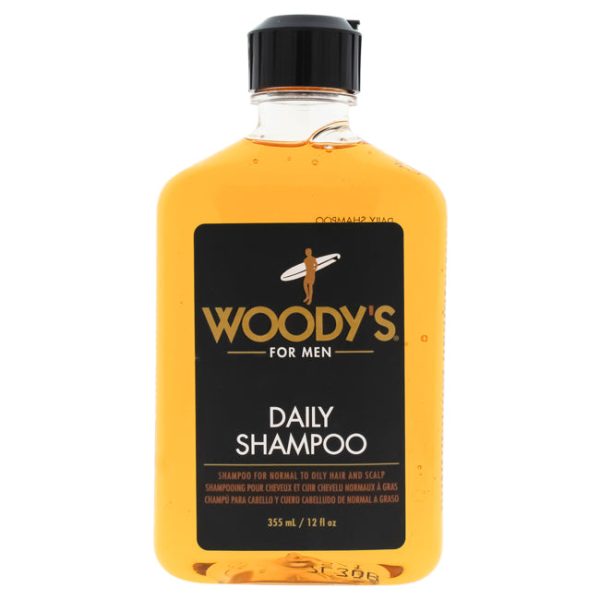 Woodys Daily Shampoo by Woodys for Men - 12 oz Shampoo Fashion